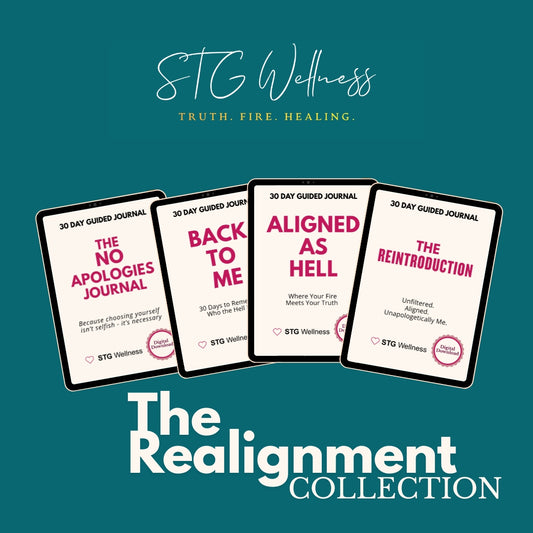 The Realignment Collection | Digital Download | Includes all 4 Journals from The Realignment Series | Printable and Fillable Journals | Bold Reflection | Hard Truths | 30 Day Guided Journal