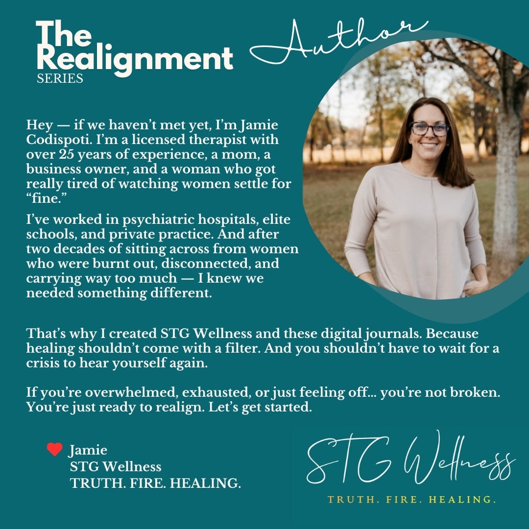 The Reintroduction: Aligned. Unfiltered. Unapologetically Me. | Journal 4 of The Realignment Series | A 30-Day Journal for Women | 6x9 Softcover