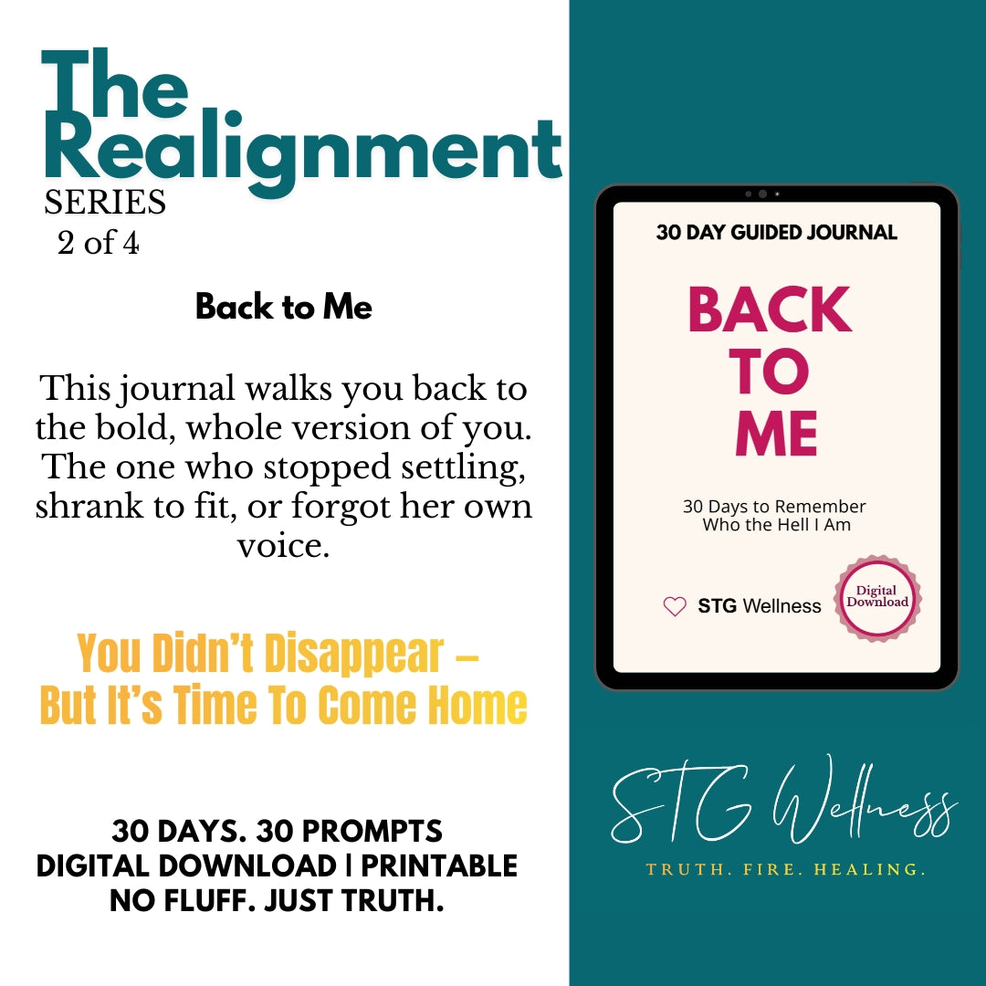 The Realignment Revolution | Digital Download | Includes all 4 Journals Plus The 10 Minute Reset and The 10 Day Unfollow Challenge | Printable and Fillable Journals | Bold Reflection