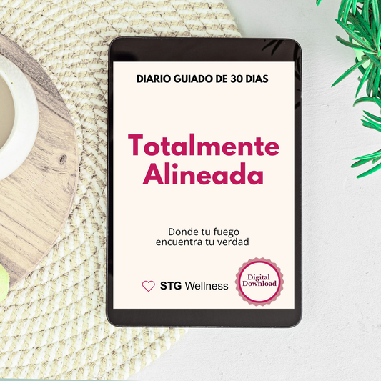 Totalmente Alineada: Diario Guiado Para Mujeres