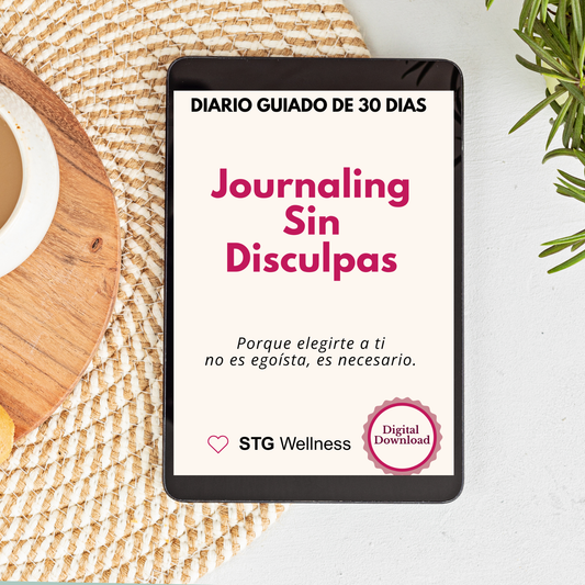 Journaling Sin Disculpas: Diario Guiado Para Mujeres